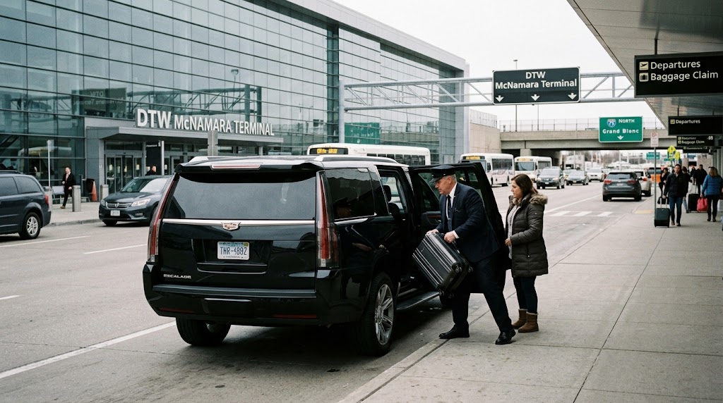 Taxi from Detroit Metro Airport to Grand Blanc