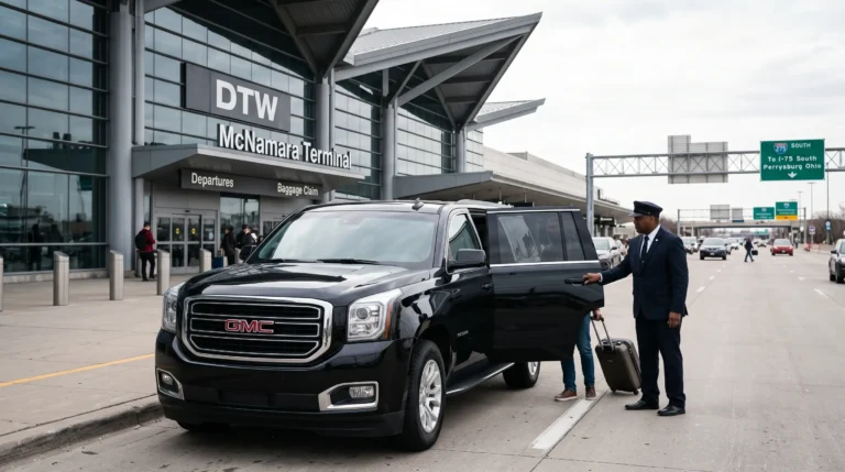 taxi-limo-detroit-airport-to-perrysburg